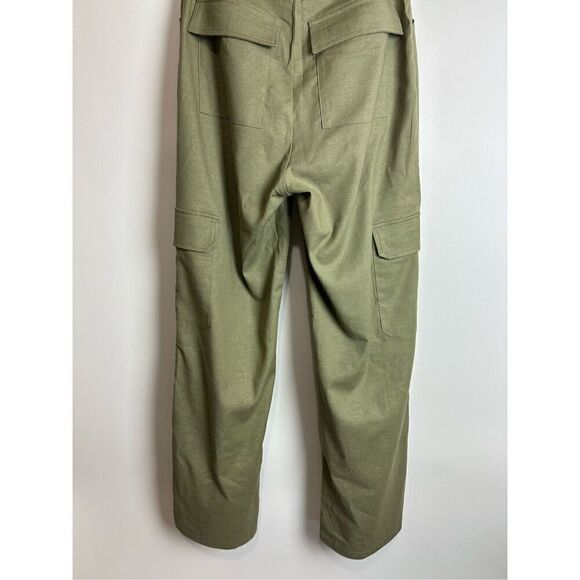 Olive green cargo pants - Picture 6 of 8